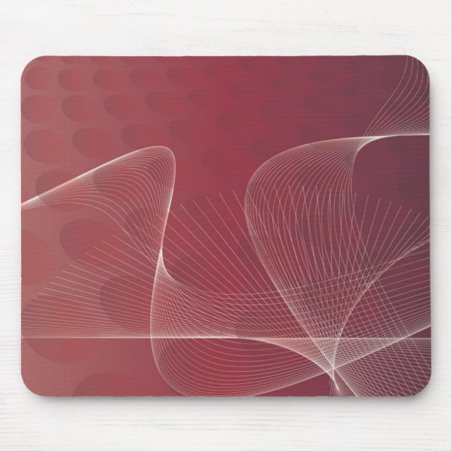 mousepad vermelho abstrato (Frente)