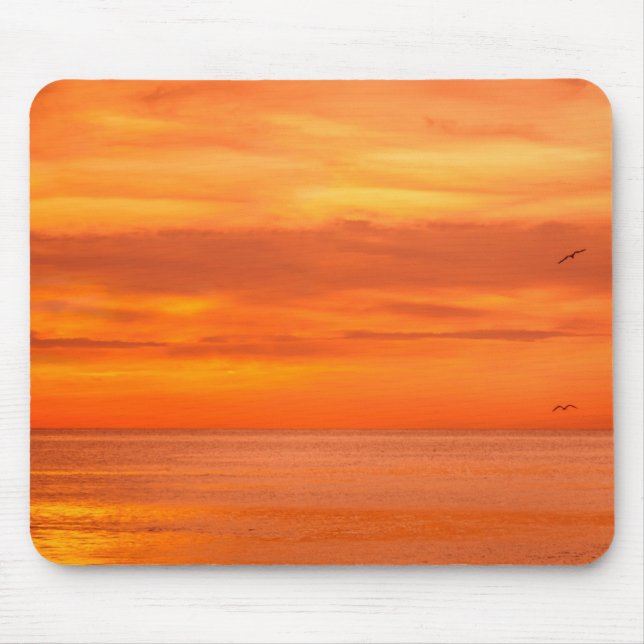 Mousepad Vermelho Amarelo Amarelo Amarelo Amarelo sunset El (Frente)