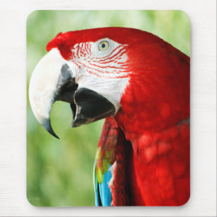 Mousepad Vermelho Brilhante