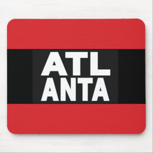 Mousepad Vermelho de Atlanta 2
