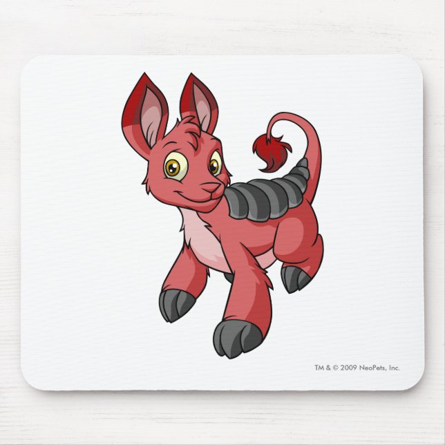 Mousepad Vermelho de Bori (Frente)