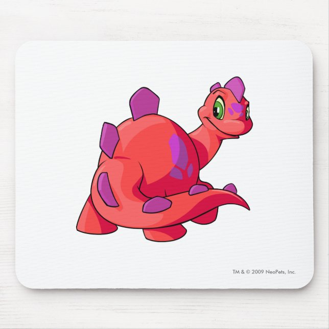 Mousepad Vermelho de Chomby (Frente)