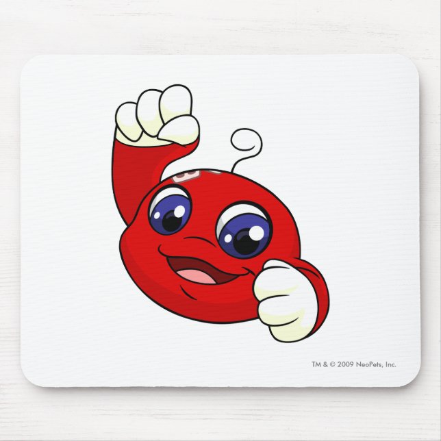 Mousepad Vermelho de Kiko (Frente)