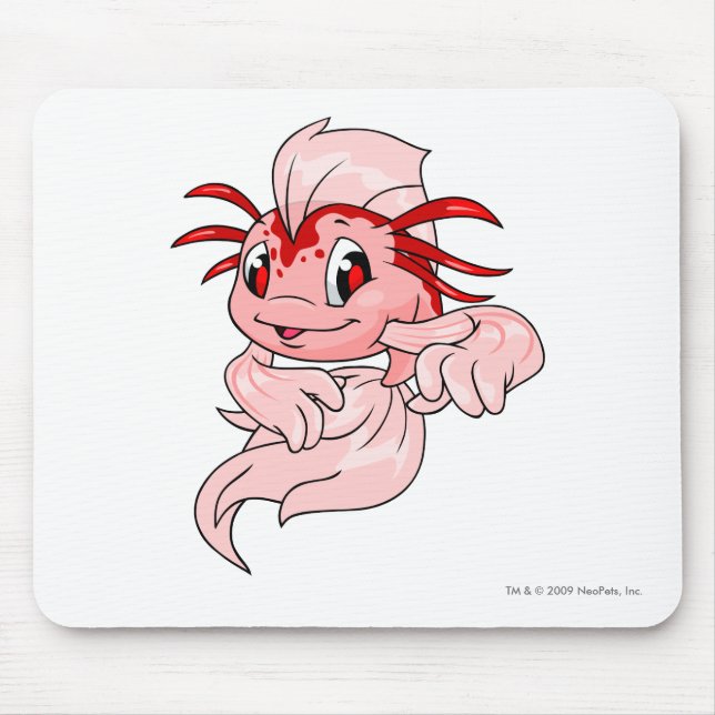Mousepad Vermelho de Koi (Frente)