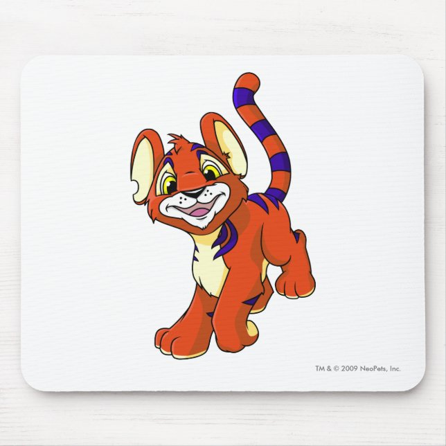 Mousepad Vermelho de Kougra (Frente)