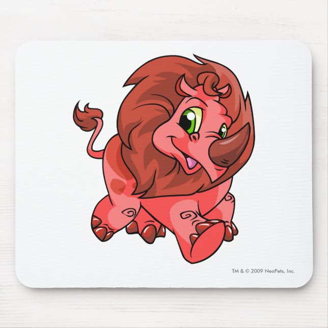Mousepad Vermelho de Tonu (Frente)