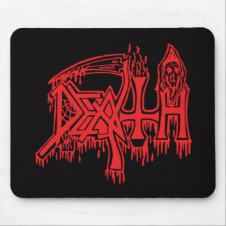 Mousepad vermelho do logotipo da velha escola