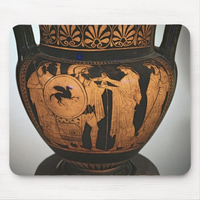 Mousepad Vermelho-figura krater (Frente)