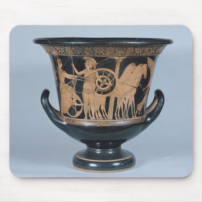 Mousepad Vermelho-figura krater do sótão do kalyx (Frente)