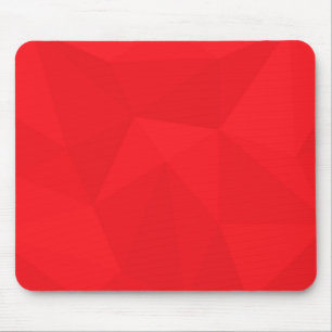 Mousepad Vermelho, legal, único, moda, design geométrica ur