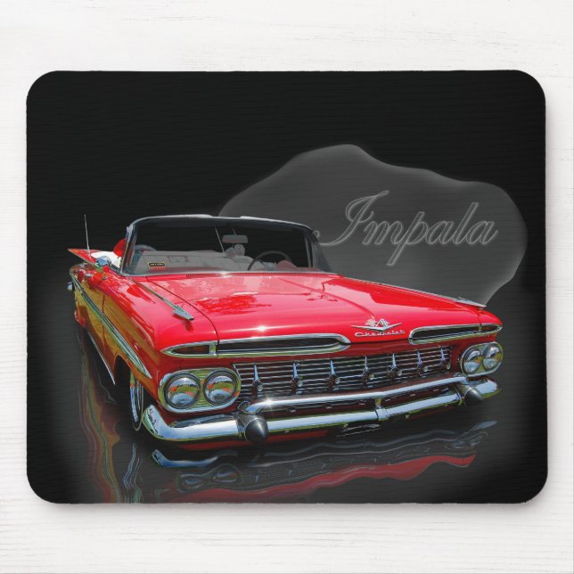Mousepad Vermelho Ragtop 1959 (Frente)