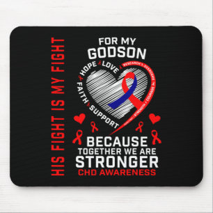Mousepad Vermelho Sua Luta É Minha Luta Contra Deus Chd Sen