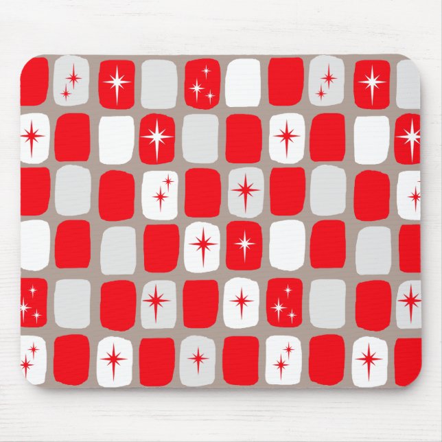 Mousepad Vermelhos Retro (Frente)