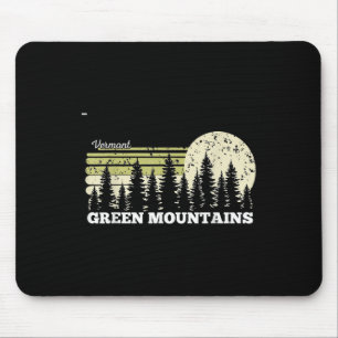 Mousepad Vermont Caminhada Montanhas Verdes Árvores Naturez