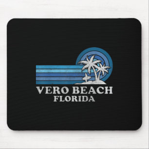 Mousepad Vero Beach Family Summer Vacage Vintage