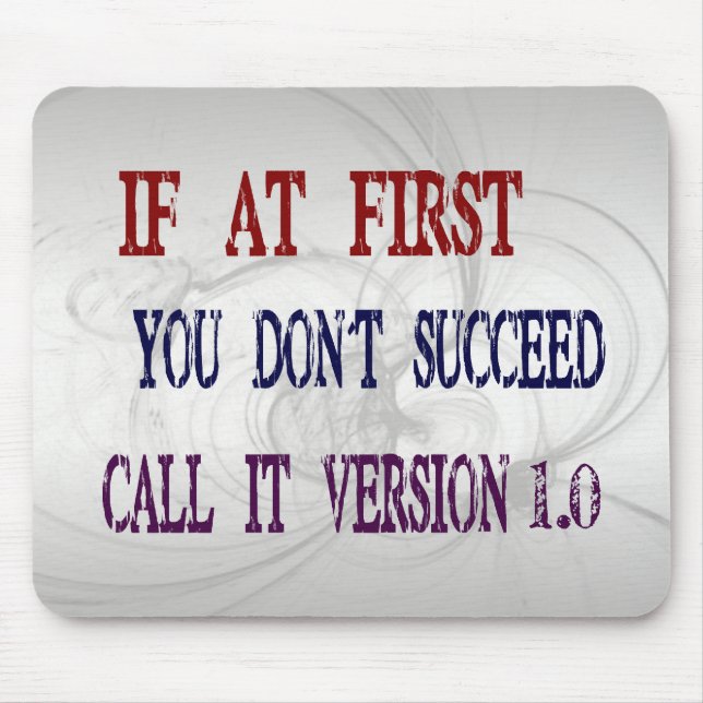 Mousepad Versão 1,0 (Frente)