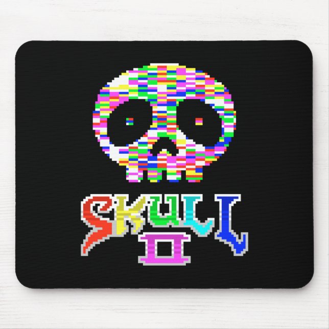 MOUSEPAD VERSÃO DO TAPETE DO RATO DO CRÂNIO II (Frente)