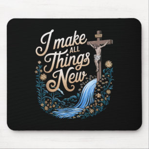 Mousepad Versículo Bíblico Fé Cristã Cristianismo Igreja Je