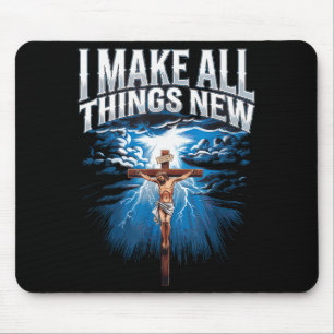 Mousepad Versículo Bíblico Fé Cristã Cristianismo Igreja Je