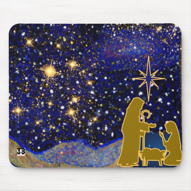 Mousepad Véspera de Natal (Frente)