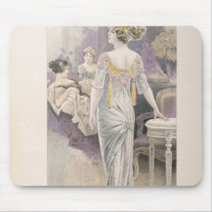 Mousepad Vestido de bola, 'dos modos de Paris de Les
