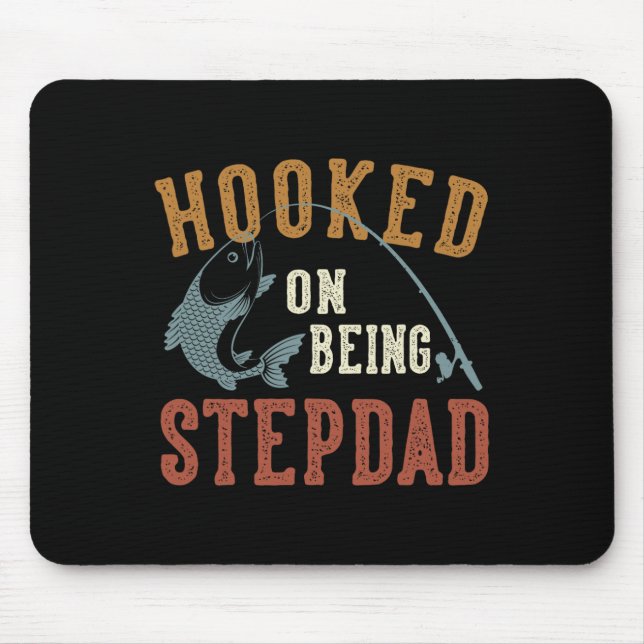 Mousepad Vestido De Estar De Dia de os pais De Stepdad (Frente)