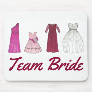 Mousepad Vestido do Festa Bridal da Equipe Noiva