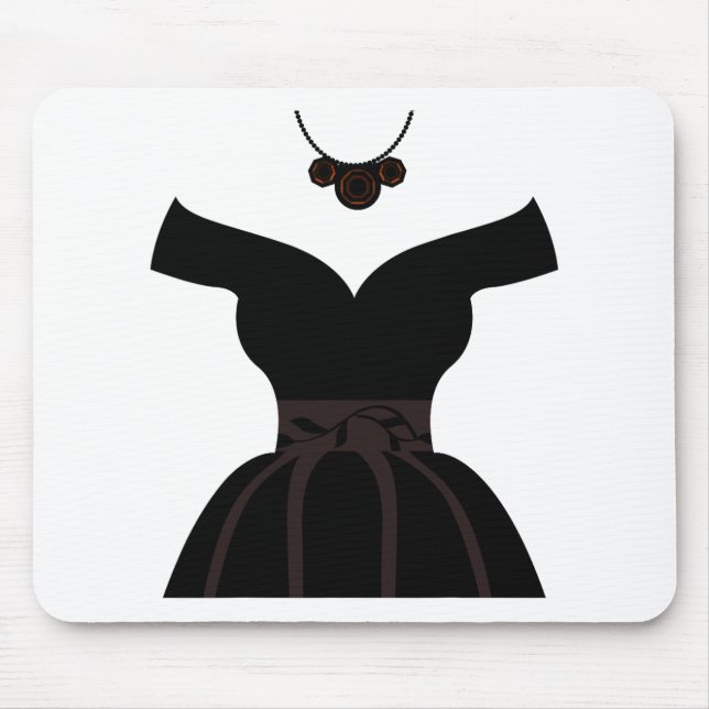 Mousepad Vestidos de Noiva Chuvas de Presentes Gráfico Fofo (Frente)
