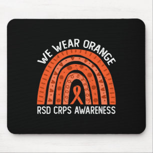 Mousepad Vestimos Orange Rainbow para a Consciência RSD CRP