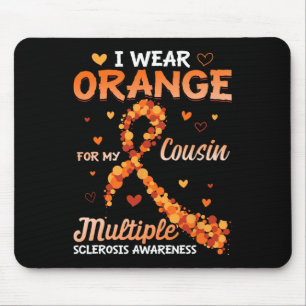 Mousepad Vestir Laranja Para Meu Primo Com Esclerose Múltip