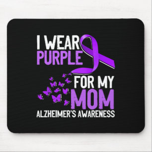 Mousepad Vestir Roxo para a consciência da minha mãe Heimer