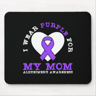 Mousepad Vestir Roxo Para Minha Mãe Ribbon Heimerheimer Awa