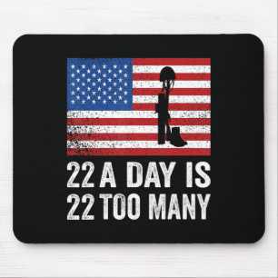 Mousepad Veterano 22 dias Sensibilização para o Suicídio PT