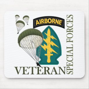 Mousepad Veterano das forças especiais - transportado por