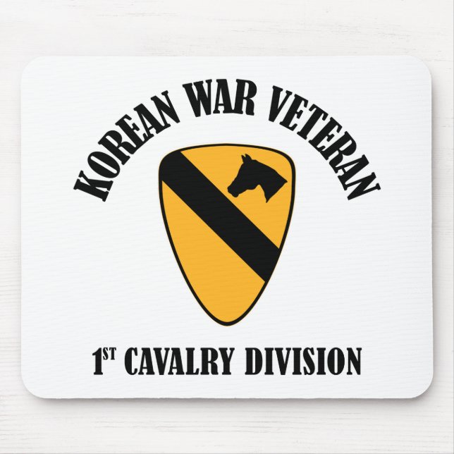 Mousepad Veterano de Guerra da Coreia - ø Cav (Frente)