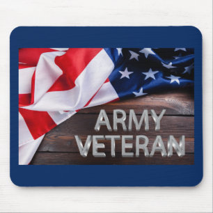 Mousepad “Veterano do Exército” Patriótico