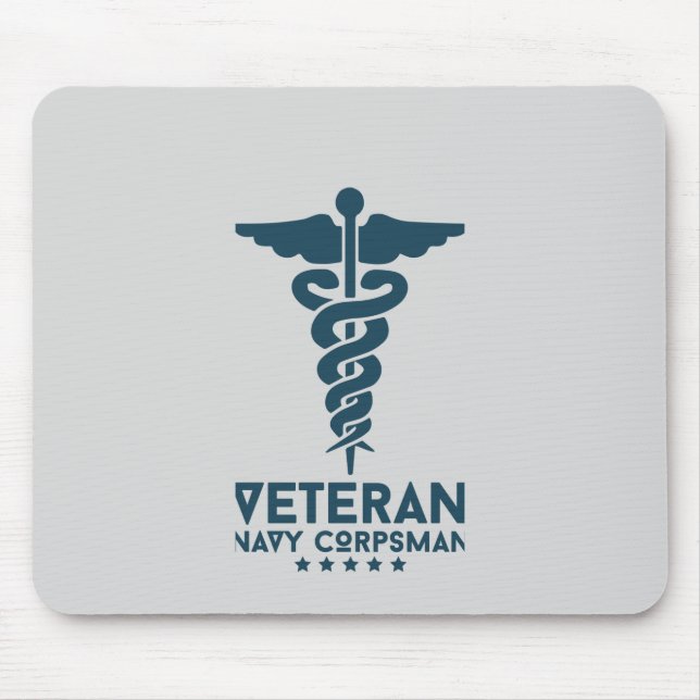 Mousepad Veterano Marinho Corpsman (Frente)