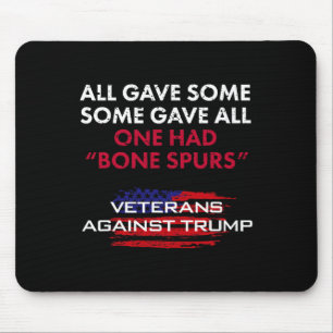 Mousepad Veteranos Antirtrump Draft Dodger Bone Spurs Para
