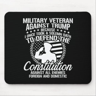 Mousepad Veteranos Contra a Eleição Trump 2020 Nos Eua
