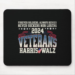 Mousepad Veteranos Para Harris Wheimer 2024 Vetores Orgulho