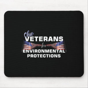 Mousepad Veteranos Para Proteção Ambiental Ohio
