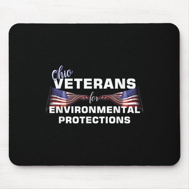 Mousepad Veteranos Para Proteção Ambiental Ohio (Frente)