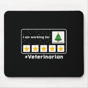 Mousepad Veterinário Estou Trabalhando Para Rua De Natal Br