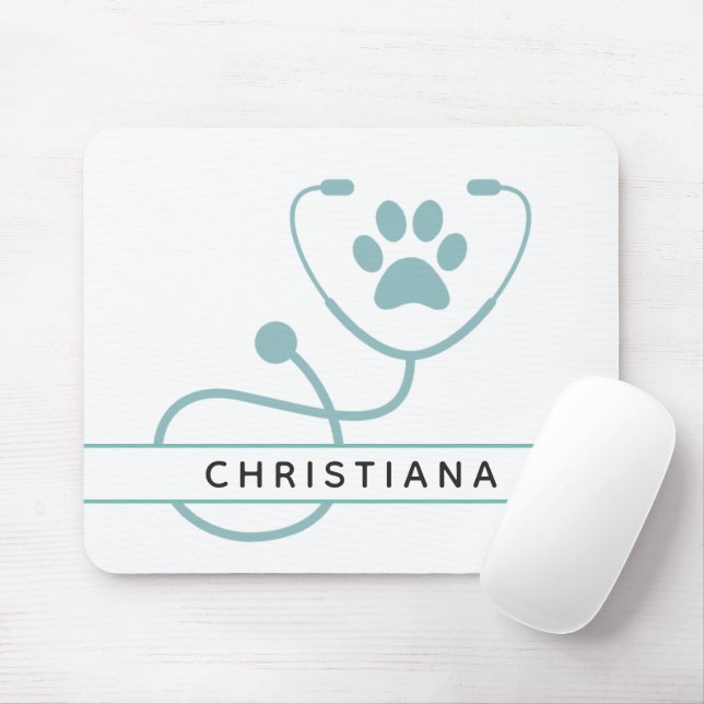 Mousepad Veterinários Veterinários Personalizados (Com mouse)