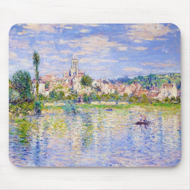 Mousepad Vetheuil no Verão Claude Monet (Frente)