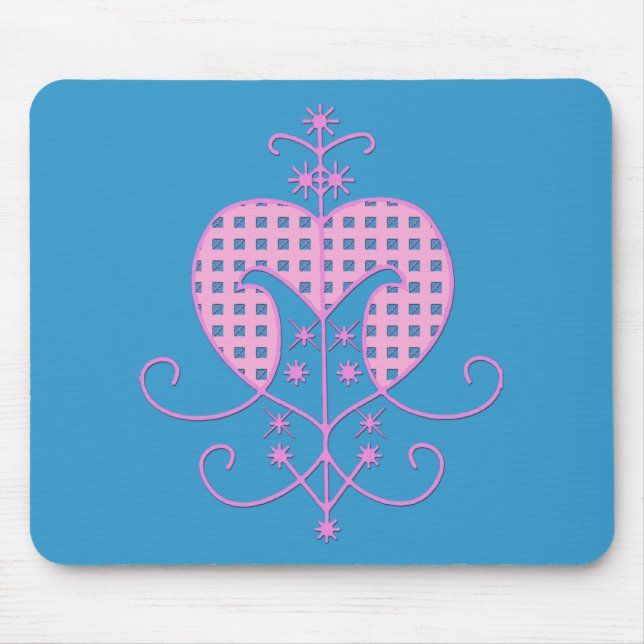Mousepad Veve para Erzulie Freda (Frente)