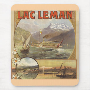 Mousepad Viagem ao Lago de Genebra