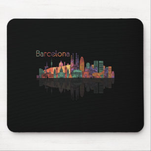Mousepad Viagem Barcelona Espanha Europa Férias da Família 