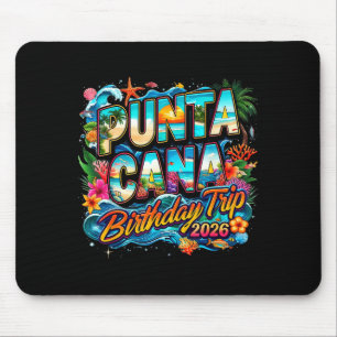 Mousepad Viagem de Aniversário em Punta Cana 2026 Criando M