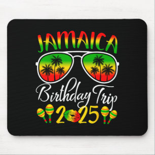 Mousepad Viagem de Aniversário Jamaica 2025 Família Diverti